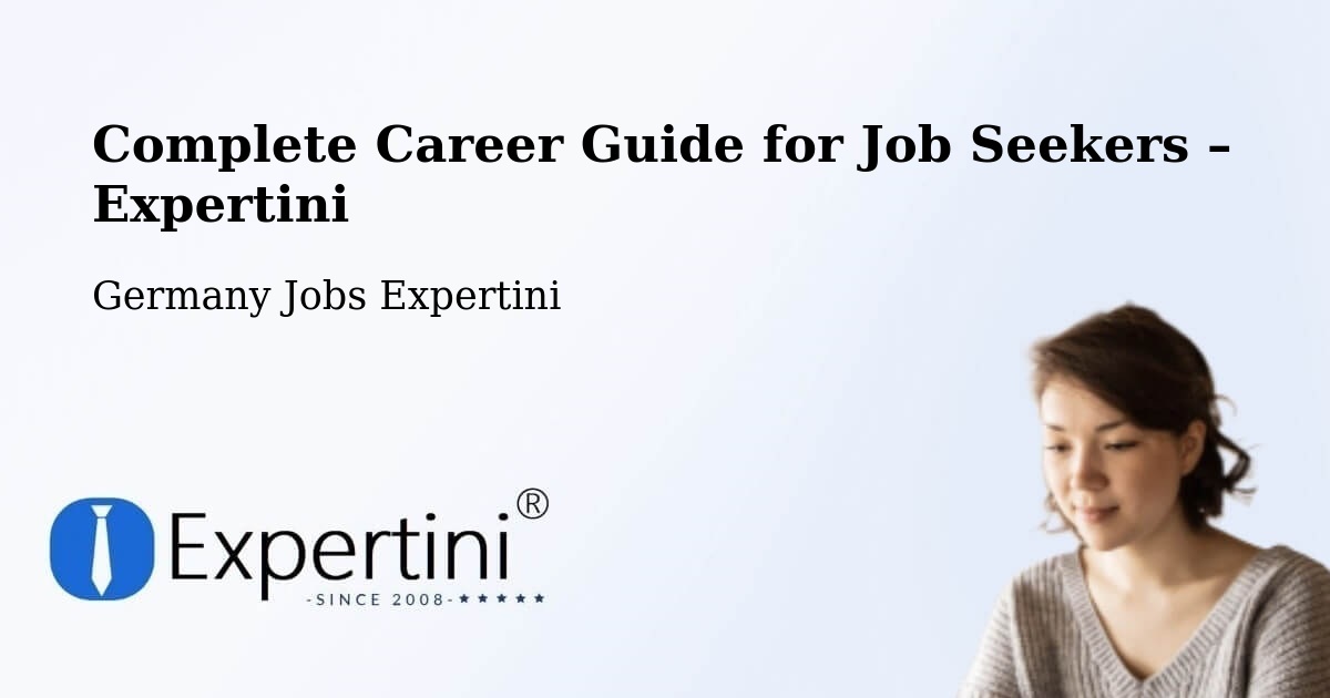 Career Guide for Job Seekers – Wees - Wees, Germany Jobs Expertini