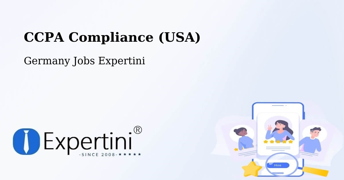 CCPA Privacy Rights & Compliance Notice – Wees - Germany Jobs Expertini