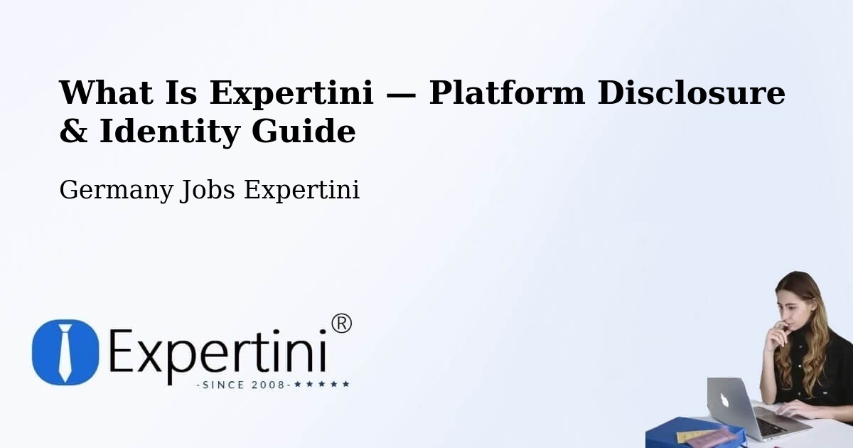 What Is Expertini — Platform Disclosure & Identity Guide – Wees